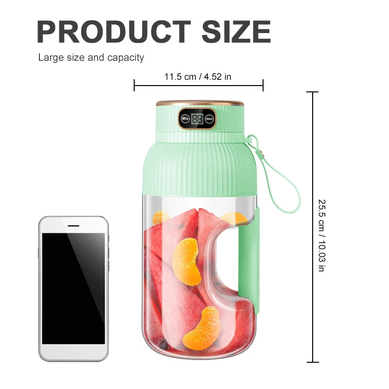 BlendSip 1000ML Portable Juicer Cup