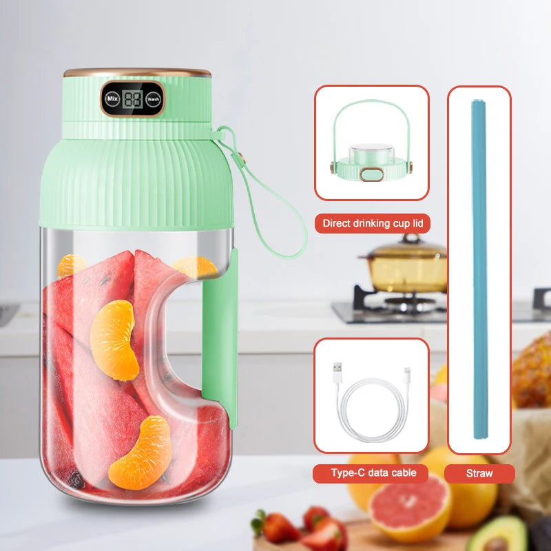 BlendSip 1000ML Portable Juicer Cup